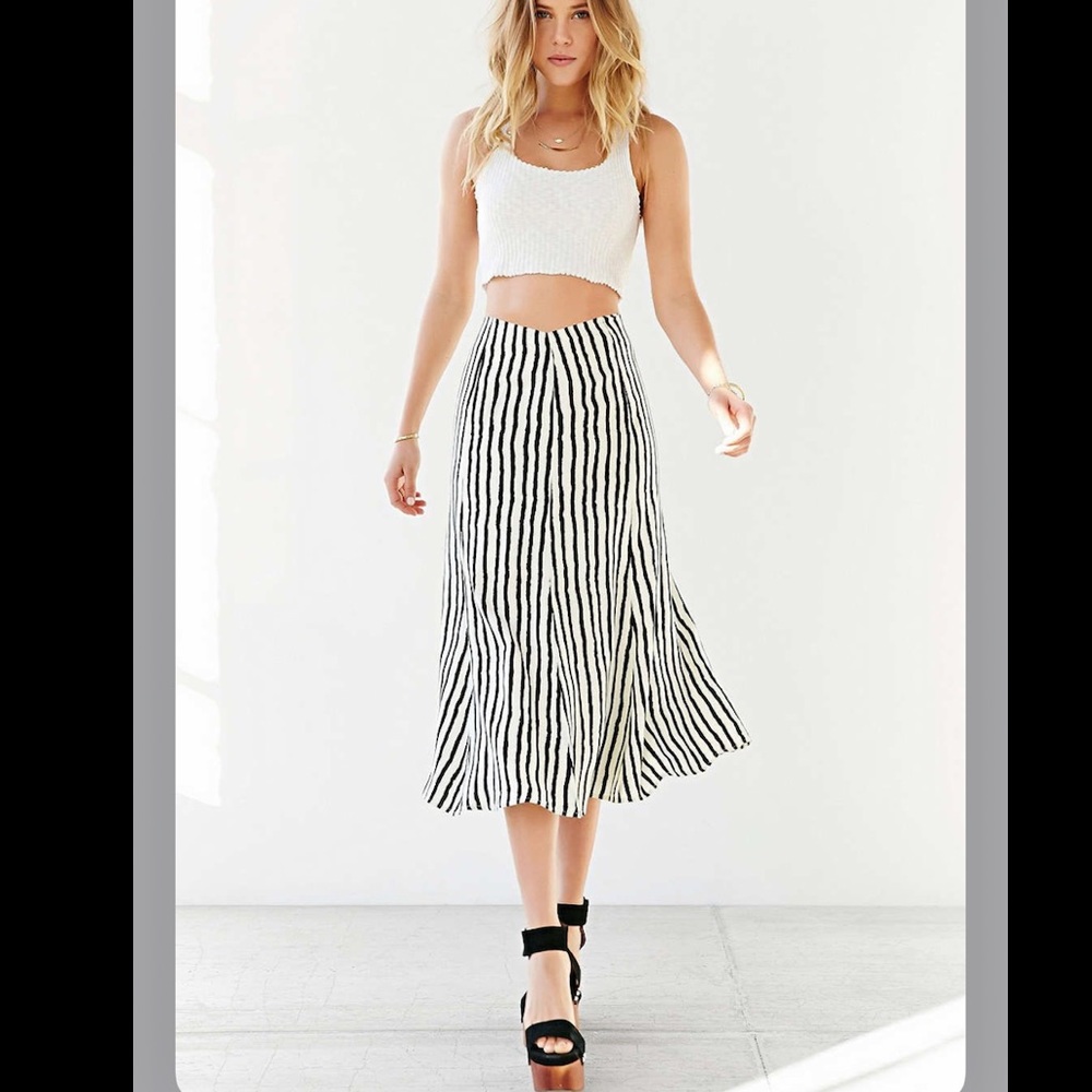 Kimchi Blue - Black & White Skirt